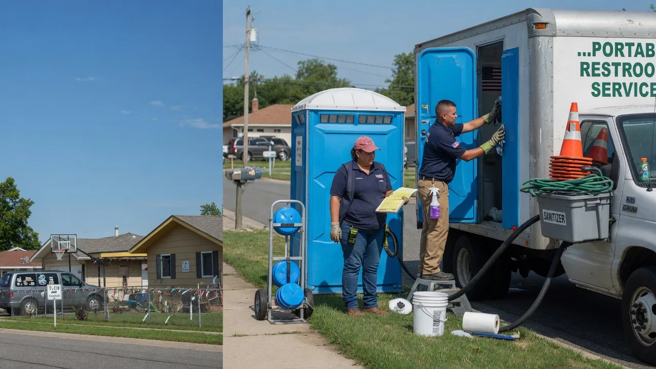 Portable Toilet Rental in Stonington, IL near me